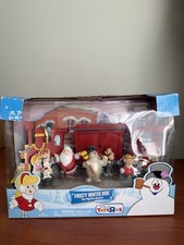 Frosty The Snowman Winter Ride Figures  Forever Fun 2013 Set Rankin Bass New picture