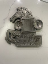 RARE 2004 Pebble Beach Concours Dash Plaque FERRARI ROLLS-ROYCE 1007/1100uu picture