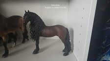 Classic Scale Model Horse 3D Print Standing Friesian picture