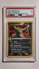 Dark Tyranitar Reverse Holo PSA 1 2004 Pokemon Ex Team Rocket Returns #19 POP 22 picture