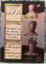 MARIA THERESA QUEEN CATHERINE QUEEN ANTOINETTE 2024 POTP 1700s Triple Relics picture