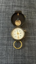 WWI U.S. Engineer Corps Brass Compass Cruchon & Emons Berne No. 28053 Antique picture