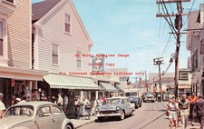 MA, Provincetown, Massachusetts, Commercial Street, 50s Cars, Colourpicture picture