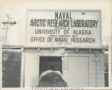 1967 Press Photo View of Naval Arctic Research Laboratory at Point Barrow picture