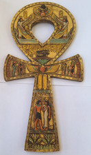 Large Egyptian Ankh Key of Life Wall Plaque Ancient Egypt Decor Hieroglyphic picture