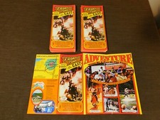 VINTAGE AMUSEMENT PARK 115 COWBOY WESTERN FRONTIER TOWN NY BROCHURES NEW OLD picture