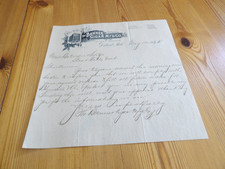 1894 Banner Cigar Mfg. Co. Letterhead, Detroit MI, Tobacco picture