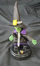 2011 Gemmy Halloween Animated Grave Raver Dancing Witch Gimme More **Works** picture