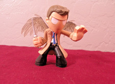 2015 Funko Mystery Mini Supernatural Castiel Figure With Wings & Angel Blade picture