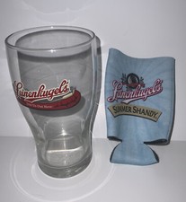 Leinenkugel’s Glass Canoe Logo With Summer Shanty Koozie picture