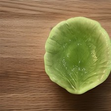 Vintage Cabbage Lettuce Bowl Holland Mold Ceramic picture