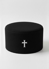 Orthodox Skufia Hat Hand-Embroidered Christian Headwear picture
