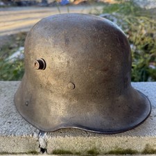 WW1 German M16 Stahlhelm Army Helmet Prussian World War One With Liner picture