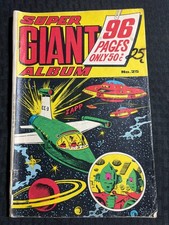 Vintage SUPER GIANT ALBUM Australian Comic #25 GD+ 2.5 Science Fiction picture