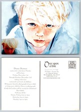 Diana Barnes Watercolor Art Portrait Postcard - Children's Shop Birmingham AL picture