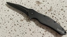 Kershaw Shallot 1840CKT Folding Pocket Knife Plain Blade Linerlock Ken Onion Des picture