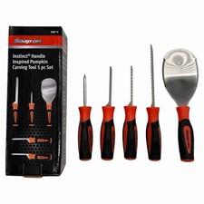 Snap on Tools Orange Screwdriver Handle Pumpkin Carving Set  piece picture
