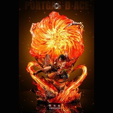 Reset Studio One Piece Portgas·D· Ace 16in Limited Bright Light Statue Figure picture