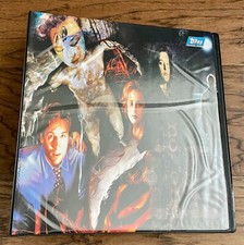 1995 TOPPS X-FILES BINDER W/ PROMO P3 TRADING CARDS picture
