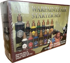 The Army Painter Warpaints Air Starter Set Airbrush Figures Paints Tabletop Pnp picture