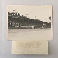 Press Photo 1934 Indianapolis Indy 500 Racing Photograph Wild Bill Cummings picture
