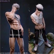 1/6 34cm Jujutsu Kaisen Satoru Gojo Muscle Figure Anime Collection Gift Decor picture