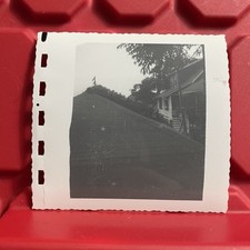 Random Houses From High View 3 3/4 x 3 1/2 Photograph C Vintage 1950s picture