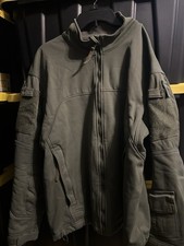 MASSIF AVIATION NAVAIR RANGER/SAGE GREEN ELEMENTS COMBAT JACKET ZIP UP FR MEDIUM picture