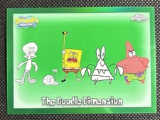 2025 Topps Chrome SpongeBob The Doodle Dimension Kelp Green Refractor #163 picture