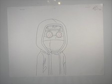 SHINO NARUTO Anime Production Art Animation Cel  Vintage Genga P38 I10 picture