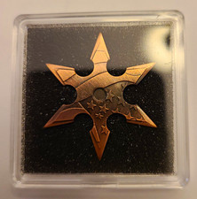 Copper-Colored Copper Star-Shaped Collectible Metalware Decor Piece picture