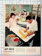 1950s Polio Patient Akron OH Children's Hospital Magazine Print Ad Art picture