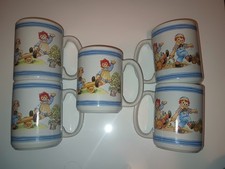 Five Vintage Raggedy Ann & Andy Cup picture