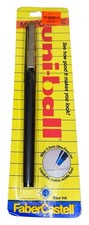 Uniball 1990s Blue Micro Metal Point Roller Pen (1) NOS picture
