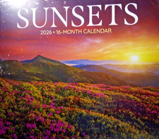 2026 Sunsets 16 Month Wall Calendar 11