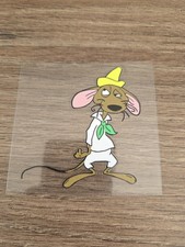 Slowpoke Rodriguez Retro Vintage Cartoon Raised UV DTF Decal 3in X 3in picture
