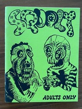 Mini comix lot of two by John Connell - Squolt. Both versions (pink and green). picture