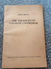 COOL 1927 Fritz Witte The Treasury of Cologne Cathedral picture