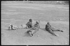 Photo:Atlanta Georgia 1900s Boys Watching Baseball Game Baseball Field picture