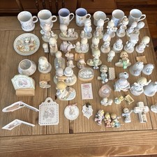 Impressive  Collection Of Vintage Precious Moments Figurines in Pristine  Cond. picture