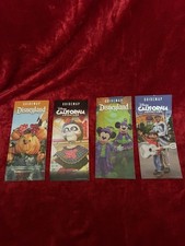 Disneyland DCA Park Guidemap Maps 2024 2025 Halloween Mickey Minnie Coco Miguel picture
