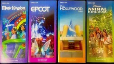 NEW 2026 Walt Disney World Theme Park Guide Maps 4 Current Maps Newest Available picture