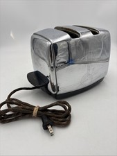 Vintage Sunbeam T-20B Radiant Control Auto Drop Chrome Toaster - Tested Working picture