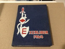 Justin F Kimball High School Yearbook Dallas Texas Excalibur 1964 picture