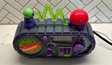 Vintage Nickelodeon 1995 Time Blaster Rise & Slime Alarm Clock Radio Tested picture