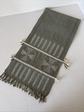 Vintage Handwoven Bhujodi Indian Table Runner 90