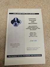 Fm 21-76-1 Survival, Evasion and Recovery SERE Manual Vintage June 1999 B2 picture