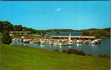 Vintage Postcard Clayton Park Marina Clayton Lake State Park Dublin Virginia picture
