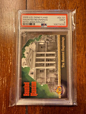 2005 Upper Deck U.D. Disneyland Haunted Beginnings 50th  DL121 PSA 9 MINT picture