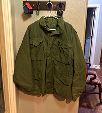 1979 US Military M-65 Field Jacket OG-107 Medium Regular So-Sew Styles Vintage picture